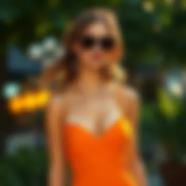 Accessorizing Your Spaghetti Strap Dress Chic accessories paired with a spaghetti strap dress