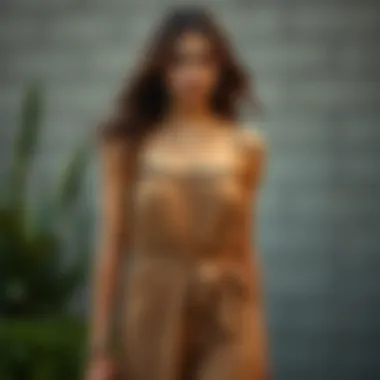 Mastering Layers with a Spaghetti Strap Dress Layered outfit featuring a spaghetti strap dress