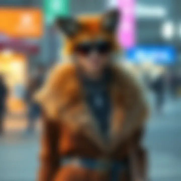 Sustainable Styles Inspired by Retro Fox Fashion Sustainable fashion showcasing retro fox clothing