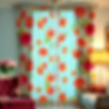 The Aesthetic and Functionality of Multi-Colored Floral Curtains Summary The Aesthetic and Functionality of Multi-Colored Floral Curtains Summary
