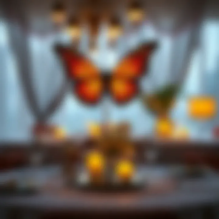 Notable The Allure of Butterfly Table Decor