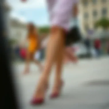 Versatile Outfits Featuring Kitten Heels Chic outfit styled with kitten heels, highlighting versatility in fashion