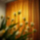 The Allure of Gold Foil Fringe Curtains: A Comprehensive Exploration Introduction