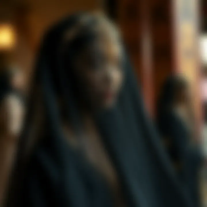 Cultural Expressions: The Black Wedding Veil Across Traditions Cultural depiction of black wedding veils in diverse traditions