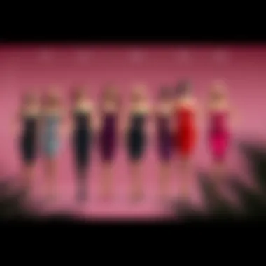 Evolution of the Pinup Pencil Dress Historical timeline of the pinup pencil dress evolution