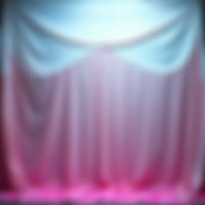 Notable The Art of Using Background Cloth for Decoration
