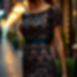 The Contrast Lace Bodycon Dress: A Comprehensive Analysis Introduction