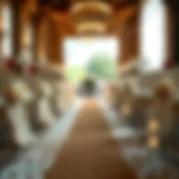 The Elegance of Burlap and Lace Aisle Runners in Weddings Introduction