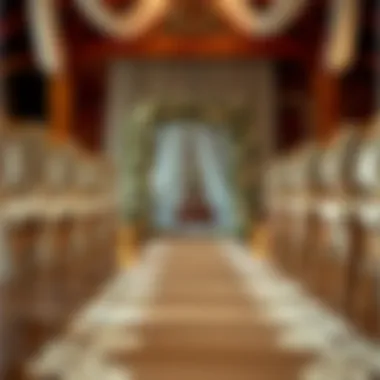 Notable The Elegance of Burlap and Lace Aisle Runners in Weddings