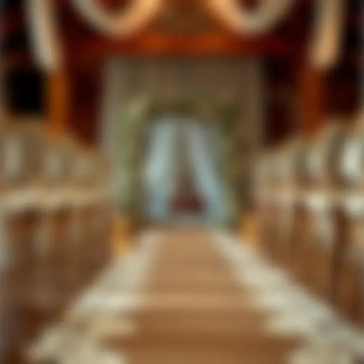 Notable The Elegance of Burlap and Lace Aisle Runners in Weddings