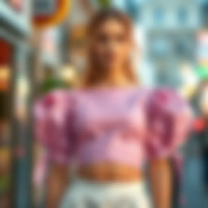 Notable The Tied Hem Puff Sleeve Crop Top: A Comprehensive Exploration