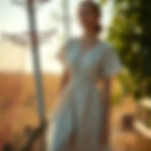 The V Neck Linen Dress: A Comprehensive Exploration Introduction