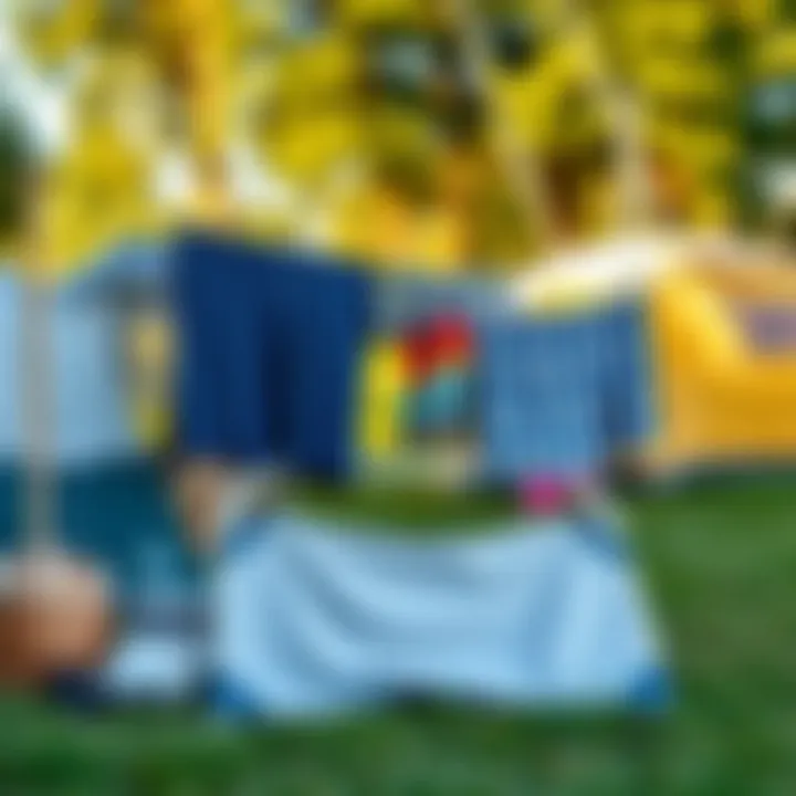 Variety of Portable Clotheslines in Outdoor Setting Different types of portable clotheslines displayed outdoors