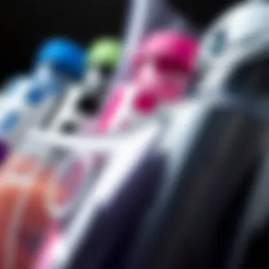 Diverse Vinyl Materials for Unique Designs Close-up of different vinyl materials used for stickers