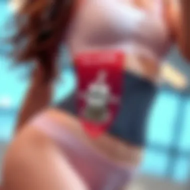 Mechanisms Behind Waist Trainers in Fitness Illustration depicting the mechanism of a waist trainer during physical activity