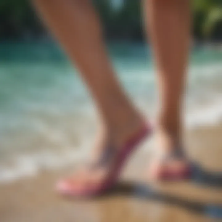 Health considerations for wearing flip flops